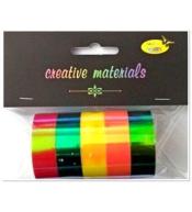 Taśmy papierowe opalizujące 15mm 5szt