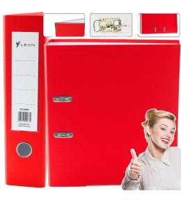 Segregator A4/75mm czerwony