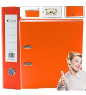 Segregator A4/75mm pomarańczowy