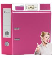 Segregator A4/75mm różowy