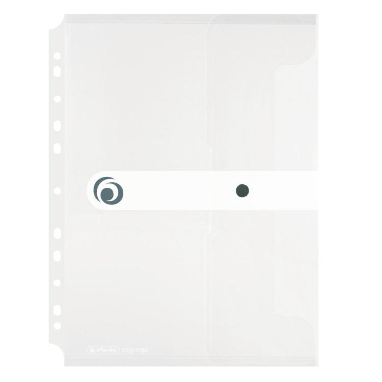 Teczka A4 PP na dokumenty do segr. bezbarwna