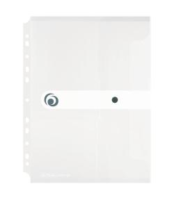 Teczka A4 PP na dokumenty do segr. bezbarwna