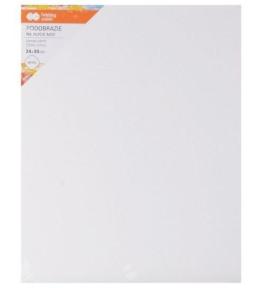 Podobrazie bawełniane 24x30cm białe HAPPY COLOR