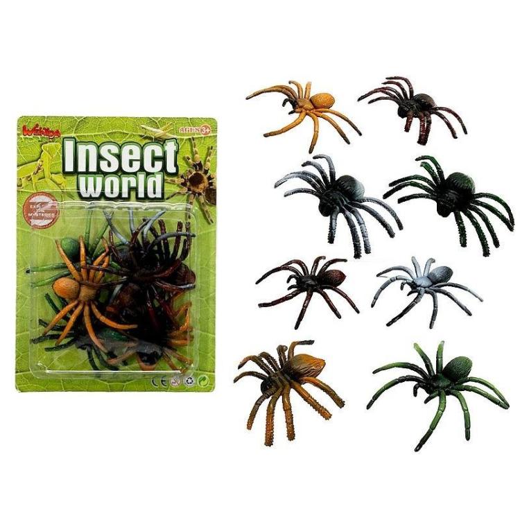 Zestaw pająków 25x18,5x3,5cm 7,5cm