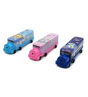 Piórnik autobus metalowy z temperówką metal MIX