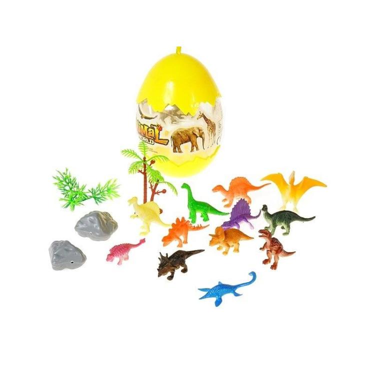 Dinozaury w jaju 12szt