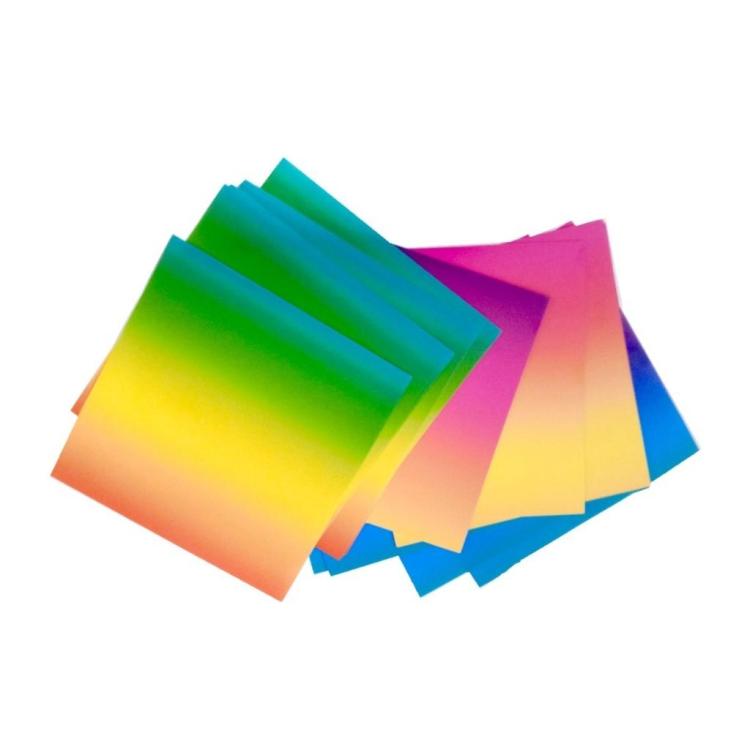 Origami tęczowe 100g 10x10cm 50 ark