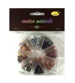 Cekiny 8 kolorów 6mm 40g