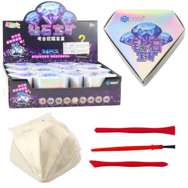 Zestaw archeoloiczny kamienie i narzęzia