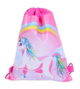 Worek na buty Jednorożec Tęcza