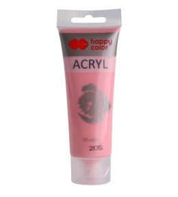 Farba akrylowa 75ml róż pudrowy HAPPY COLOR