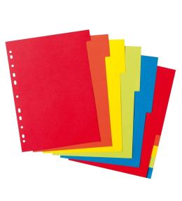 Przekładki A4 kartonowe 10-cz Intensiv Eco