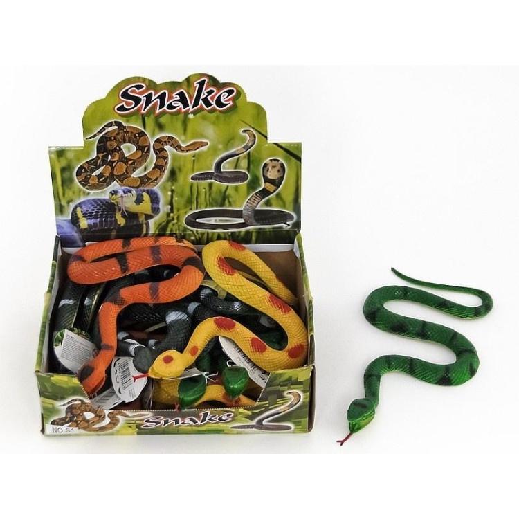 Wąż gumowy 26cm MIX