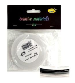 Drut stalowy 0.3mm duża szpula 100mb czarny