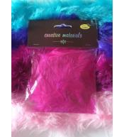 Girlanda z piór różowa 2m