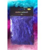 Girlanda z piór fioletowa 2m