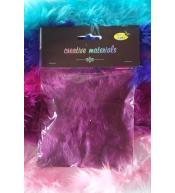 Girlanda z piór bordowa 2m