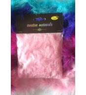 Girlanda z piór jasne różowa 2m