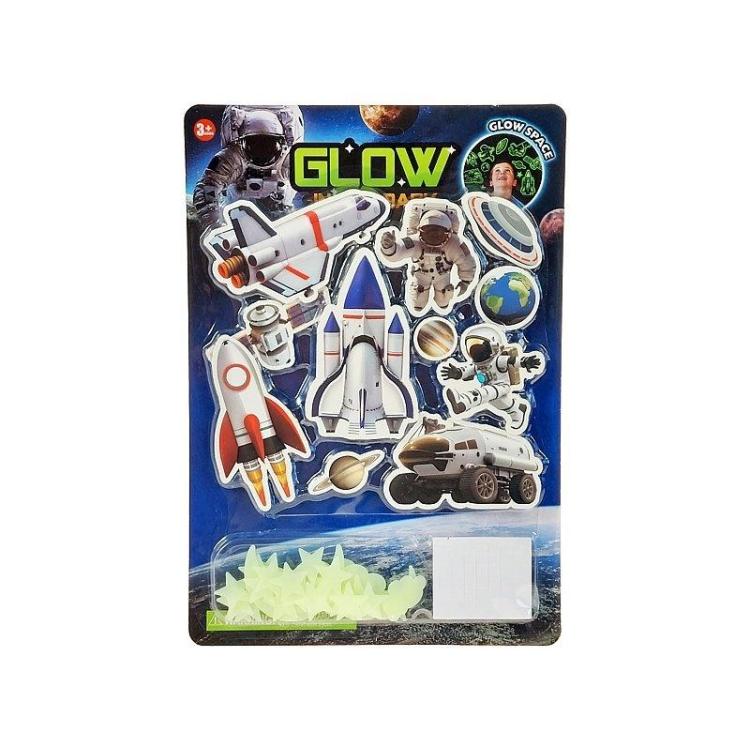 Naklejki fluo na ścianę 34,5x21cm