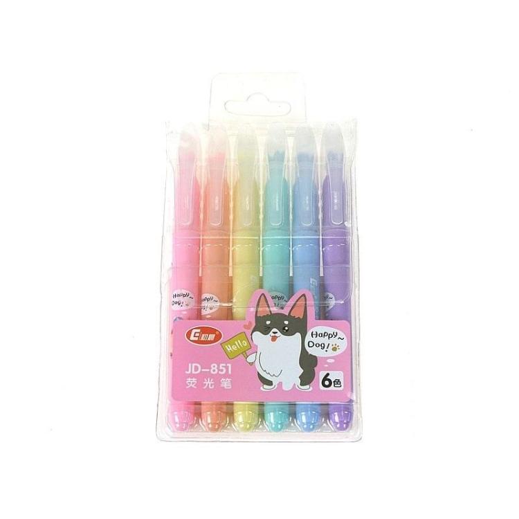 Flamastry 6 kolorów