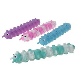 Gąsienica sensoryczna 26cm z przyssawkami MIX