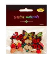 Guziki ozdobne Motyle retro 28mm 15szt