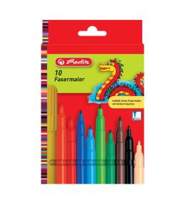 Pisaki zmywalne 10 kolorów