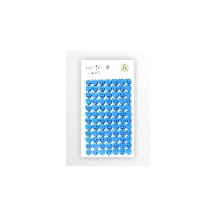 Stiker z elementami z pianki jasnoniebieski