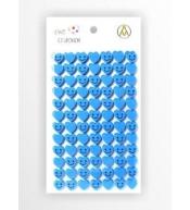 Stiker z elementami z pianki jasnoniebieski