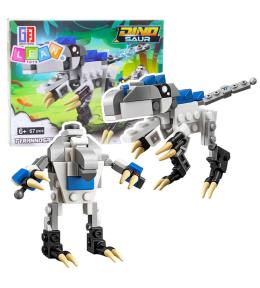 Klocki konstrukcyjne 2w1 Dinozaur 67el