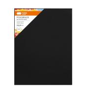 Podobrazie bawełniane 18x24cm czarne HAPPY COLOR