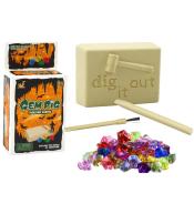 Zestaw archeologiczny Wykopaliska krysztalów mini