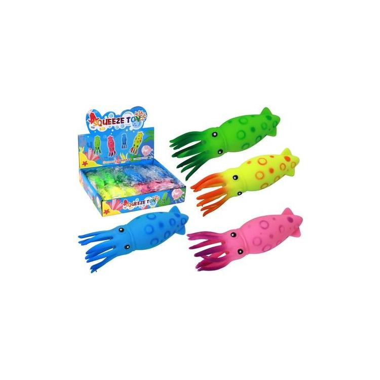 Zabawka do ściskania kalmar gniotek MIX