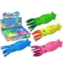 Zabawka do ściskania kalmar gniotek MIX