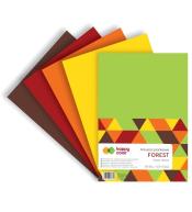 Arkusze piankowe A4 5 kolorów Forest mix