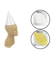 Czapeczki urodzinowe 10szt MIX