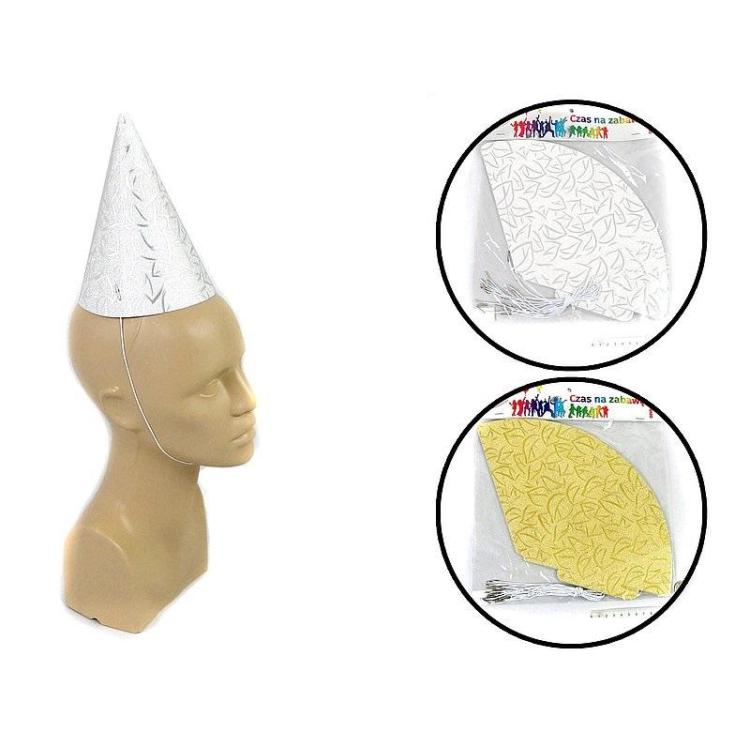 Czapeczki urodzinowe 10szt MIX