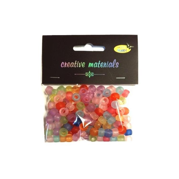 Koraliki 6mm 35g 150szt MIX