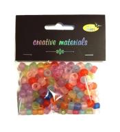 Koraliki 6mm 35g 150szt MIX