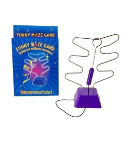 Gra labirynt elektryczny na baterie