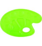 Paleta do mieszania farb owal 10 ziel. HAPPY COLOR