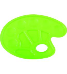 Paleta do mieszania farb owal 10 ziel. HAPPY COLOR