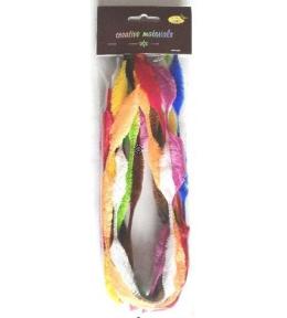 Druty chenille kolorowe 50cm 10szt