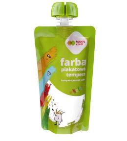 Farba tempera 100ml biała HAPPY COLOR