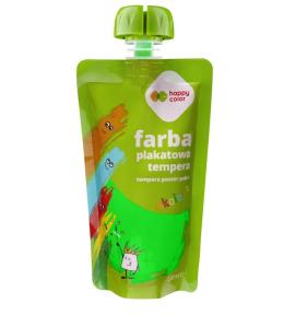 Farba tempera 100ml neon zielona HAPPY COLOR