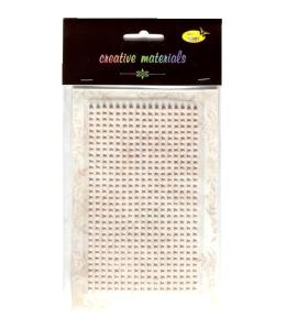 Półperełki samoprzylepne 3mm 527szt jasnoróżowe