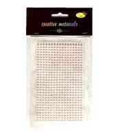 Półperełki samoprzylepne 3mm 527szt jasnoróżowe