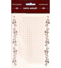 Półperełki 4mm 336szt perłowe