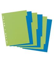 Przekładki A4 kartonowe 6-cz Greenline