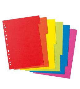 Przekładki A4 kartonowe 6-cz Intensiv Eco